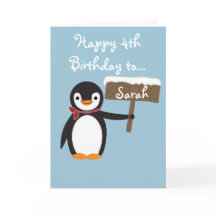 Schattigee pinguïn dragen sjaal ontwerp