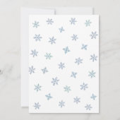 Schattigee pinguïn in Santa Hat Feestelijke Kerst Kaart (Achterkant)