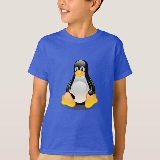Schattigee pinguïn | Linux Logo | Pinguïn T-shirt (Voorkant)