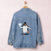 Schattigee Pinguïn Lover Denim Jacket (Hangar)