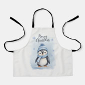 Schattigee pinguïn schort (Voorkant)