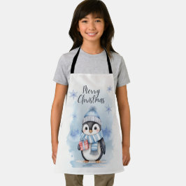 Schattigee pinguïn schort