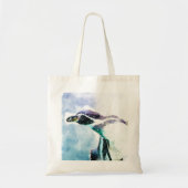 Schattigee pinguïn zwart-wit Waterverf Kinder Tote Bag (Voorkant)