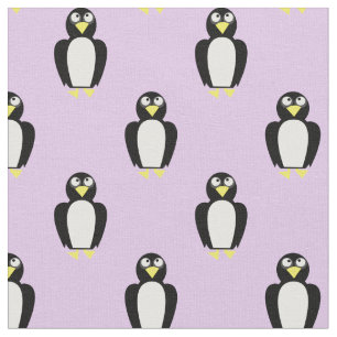 Schattigee pinguïns Kinder Baby kwekerij Stof