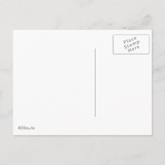 Schattigee pinguïns paar save the date Briefkaart (Achterkant)