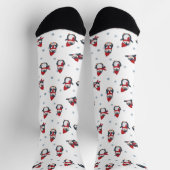 Schattigee pinguïns wintervogels pooldieren sokken (Top)