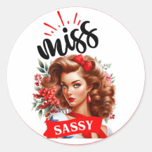 Schattigee Pinup_ Miss Sassy