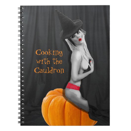 Schattigee Pinup Recept Boek Kooknotities Notitieb Notitieboek (Voorkant)