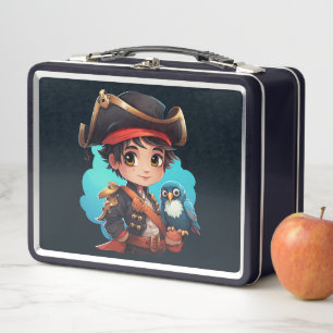 Schattigee piraat lunchbox