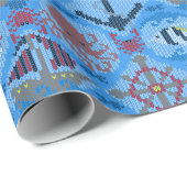 Schattigee piraten cadeaupapier (Rol Hoek)