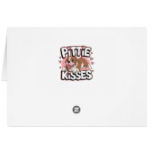 Schattigee Pitbull Denken van Je houdt van Pittie  (Achterkant Horizontaal)