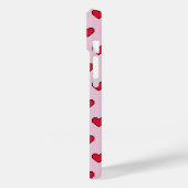 Schattigee pixelvorm van het hart Case-Mate iPhone case (Achterkant / Links)