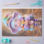 Schattigee Pixie Pastel Kleuren Weefselpapier Tissuepapier (Craft)