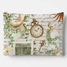 Schattigee plakboek achtergrond waterverf illustra etui