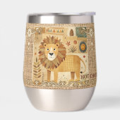 Schattigee plakboek Gezellige Dieren Geïsoleerde T (Links)