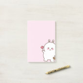 Schattigee plaknotitie post-it® notes (Op bureau)