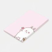 Schattigee plaknotitie post-it® notes (Schuin)