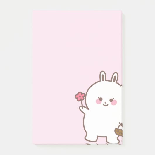 Schattigee plaknotitie post-it® notes (Voorkant)