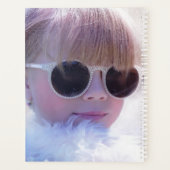 Schattigee planner met foto hard Hoesje (Achterkant)