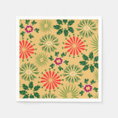 Schattigee plantaardige papieren servetten (Voorkant)