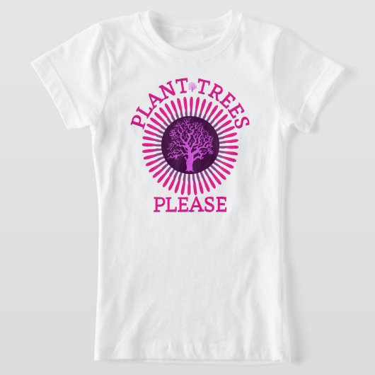 Schattigee Planten, alstublieft T-shirt (Laagn)