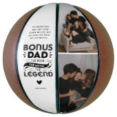Schattigee Plezier Bonus Pap Quote & 2x Foto Basketbal (Verticaal)
