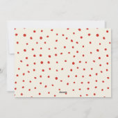 Schattigee Plezier Vrolijk en Helder Foto Feestdagenkaart (Achterkant)