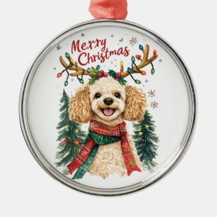Schattigee Poedel Hond Ornament