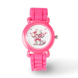 Schattigee Poedel Kinderen Watch Horloge