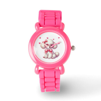 Schattigee Poedel Kinderen Watch Horloge