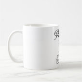 Schattigee Poedel Line Art Coffee Cup – Hondenlief Koffiemok (Links)