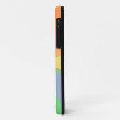Schattigee poes kleurrijke regenboog Case-Mate iPhone case (Achterkant/links)