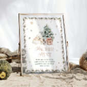 Schattigee Polar Beer Baby shower Pacifier Hunt Ga Poster