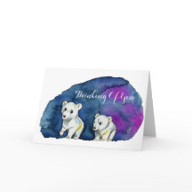 Schattigee Polar Beer Brothers | Denken aan jou