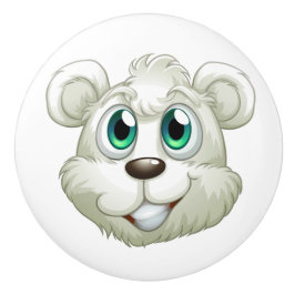 Schattigee Polar Beer Keramische Knoppen