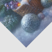 Schattigee Polar Beer lezen door kaarslicht ontkop Tissuepapier (Detail)