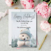 Schattigee Polar Beer Prettige feestdagen Waterver Feestdagenkaart