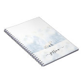 Schattigee Polar beren scriptnaam Notitieboek (Rechterzijde)