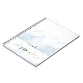 Schattigee Polar beren scriptnaam Notitieboek (Linkerzijde)