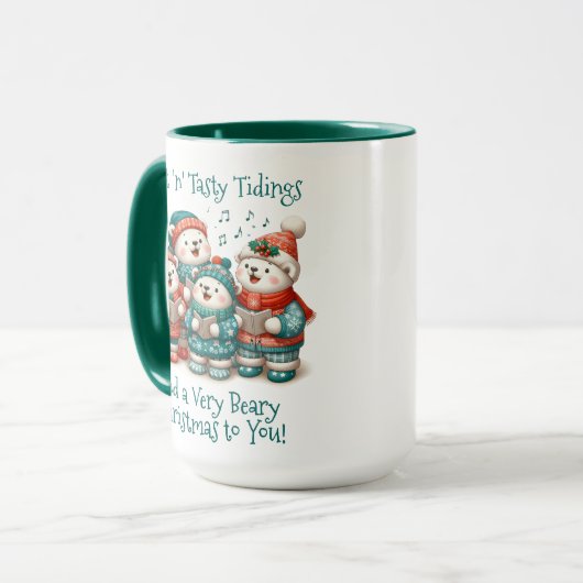 Schattigee Polar Beren Sing Have a Very Beary Chri Mok (Voorkant links)