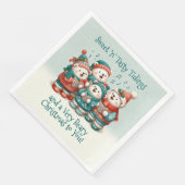 Schattigee Polar Beren Sing Have a Very Beary Chri Servet (Hoek)