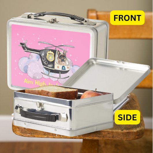 Schattigee politiehond K9-Unit op helikopter