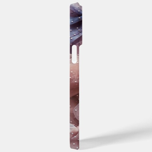 Schattigee polka dot boog grillig Case-Mate iPhone case (Achterkant / Rechts)