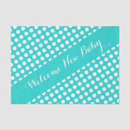 Schattigee polka dot patroon tissuepapier