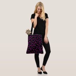 Schattigee Polka Dots Halloween Tote Bag