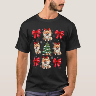 Schattigee Pommerse Hondenliefhebber Coquette Red  T-shirt