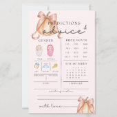 Schattigee pompoen Baby shower adviezen en voorspe (Voorkant)