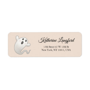 Schattigee pompoen genderneutraal Halloween Baby s Etiket