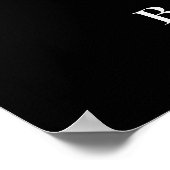 Schattigee pompoen genderneutraal Halloween Baby s Poster (Hoek)