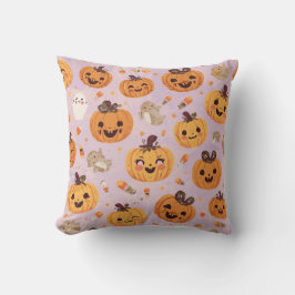 Schattigee pompoen Halloween Square Pillow Kussen